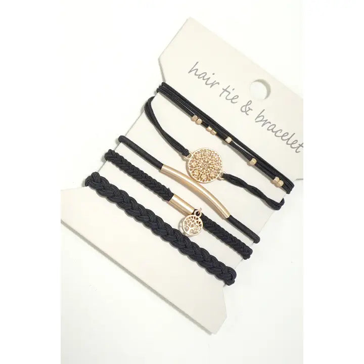 Josslyn Dual Function Knot Bracelet Hair Ties