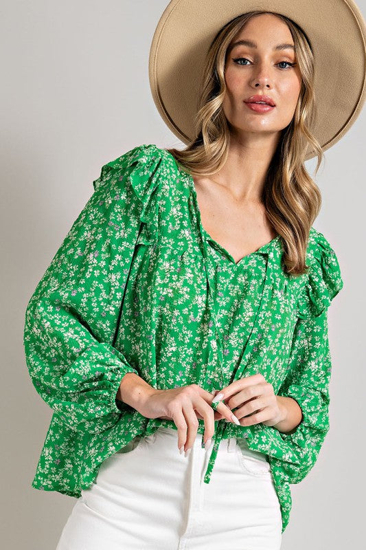 All Flowered Out Blouse