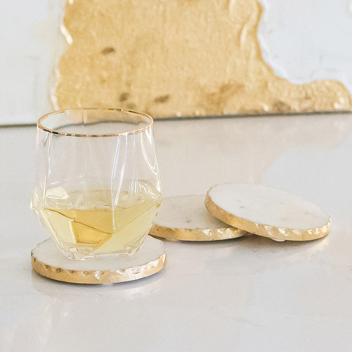 Coasters Marble & Gold