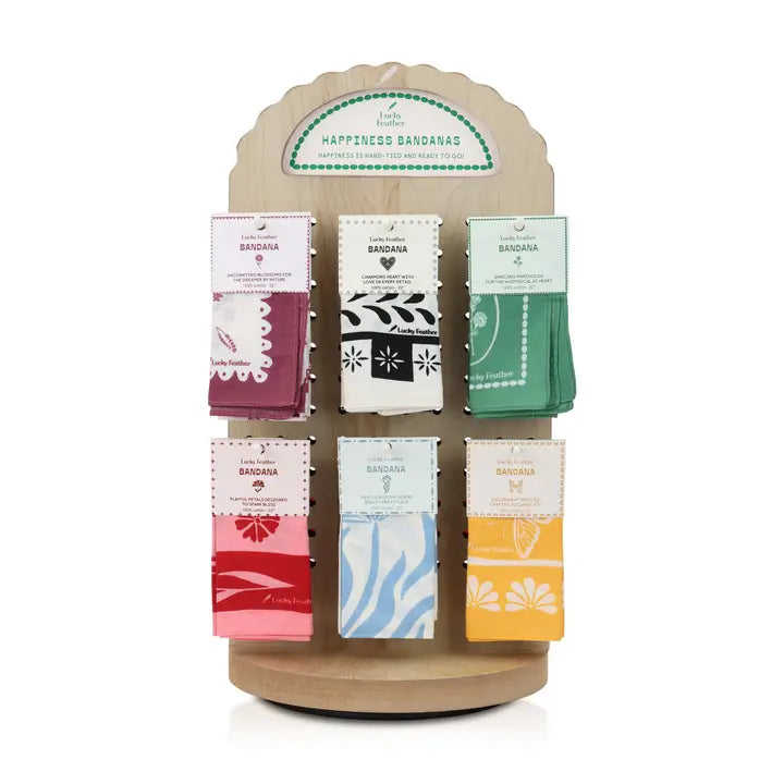 Lucky Feather Happiness Bandanas