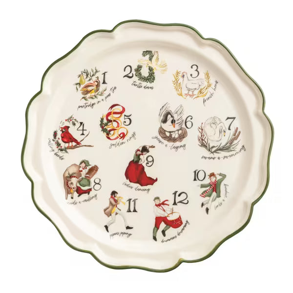 Mudpie: 12 Days of Christmas Platter