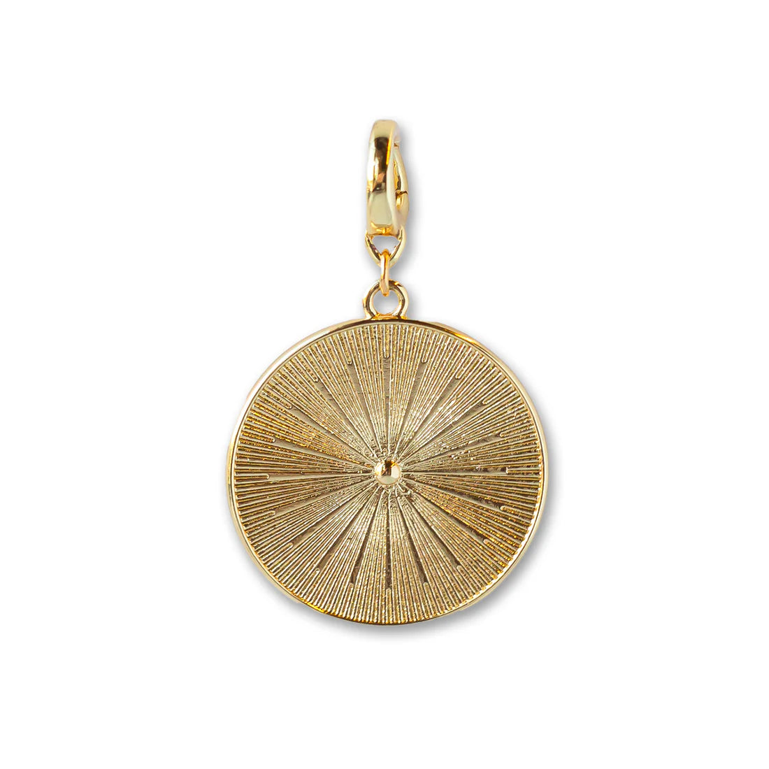 Lenny & Eva Sundial Charm, Gold