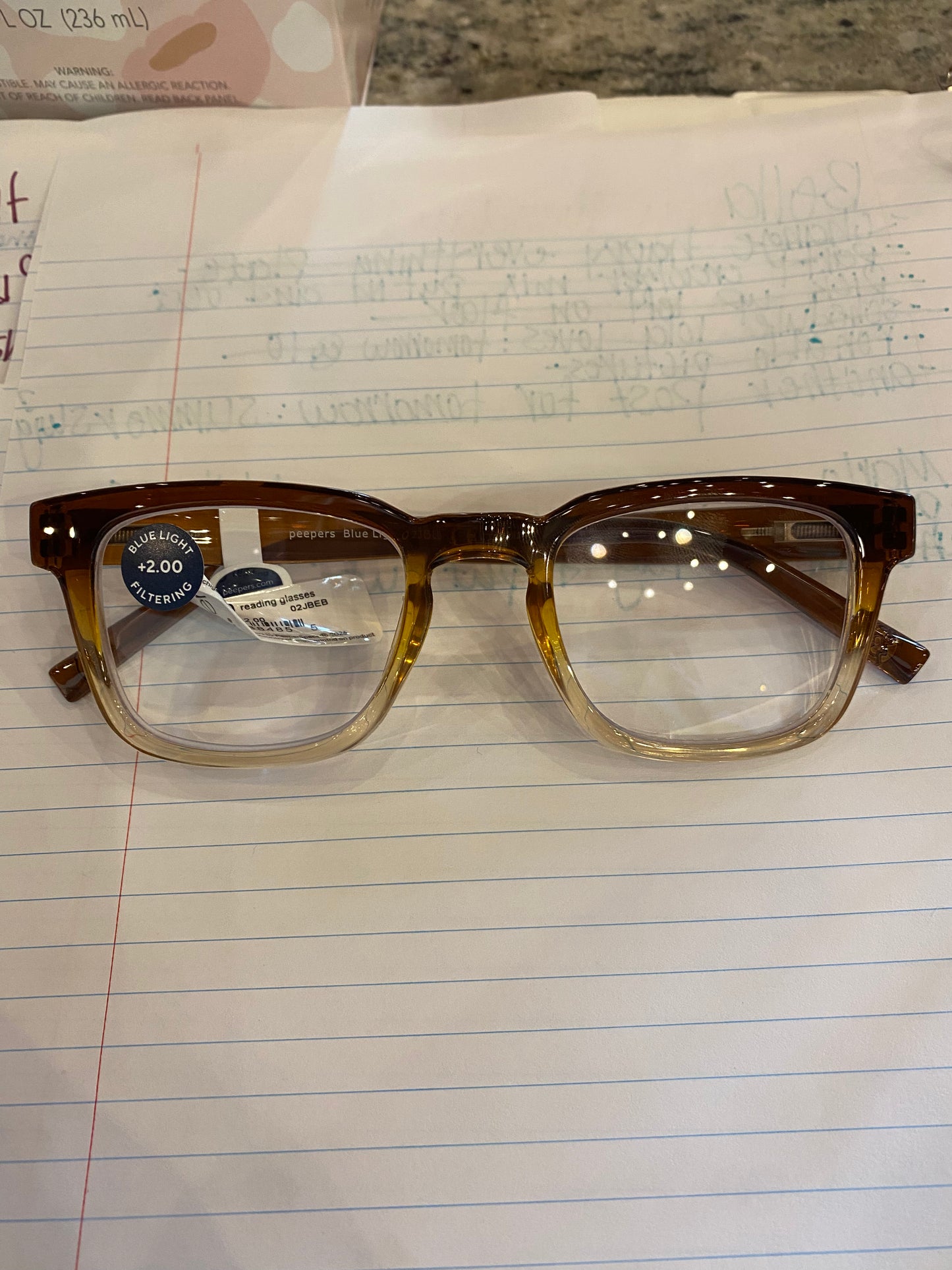Peepers: Thorne- Golden Ombre