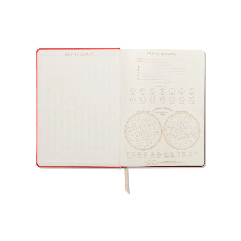 Jumbo Bookcloth Journal - Good Things Are Coming