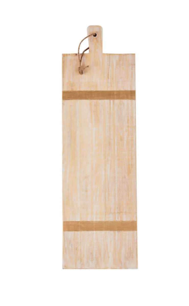 Mudpie Rectangle Gold Strapped Boards