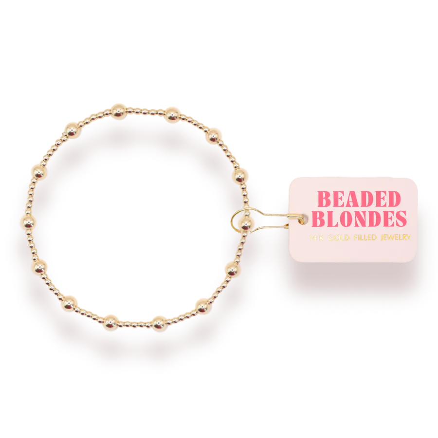 Beaded Blondes June Beaded Bracelet