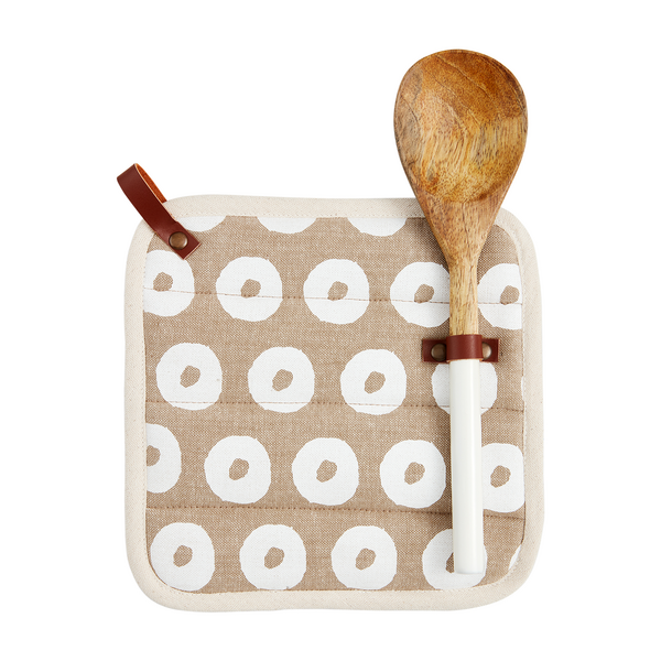 POT HOLDER SPOON SET