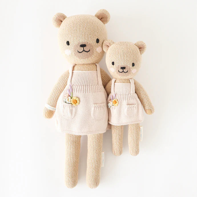 Goldie The Honey Bear Knit Animal