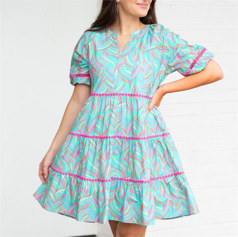 Palm Fresca Teal