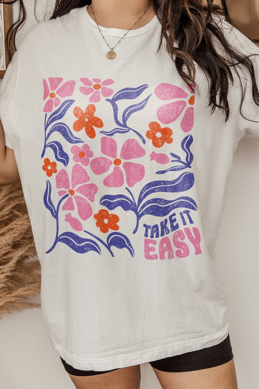 "Take It Easy" Oversized T-Shirt