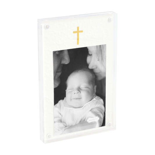 Mud Pie: Cross Acrylic Frame