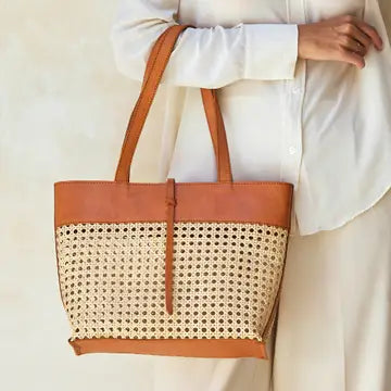 Rattan Cane Weave Bags