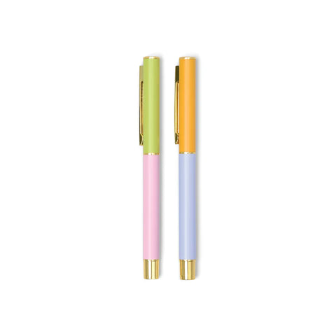 Color Block Pens - Set of 2