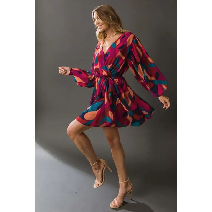 Bloom Wrap Dress