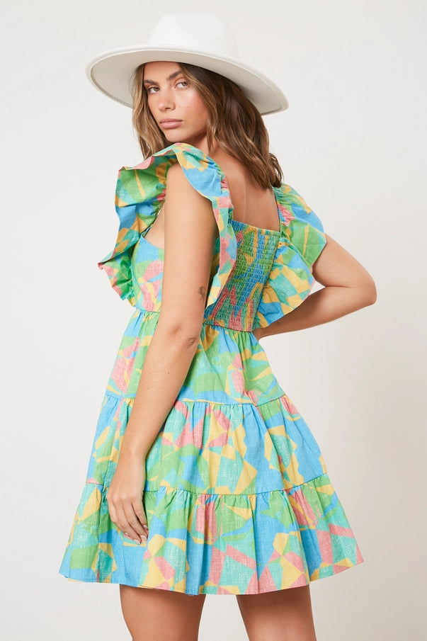Maria Ruffle Dress