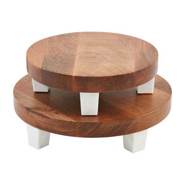 Mudpie Wood Marble Riser