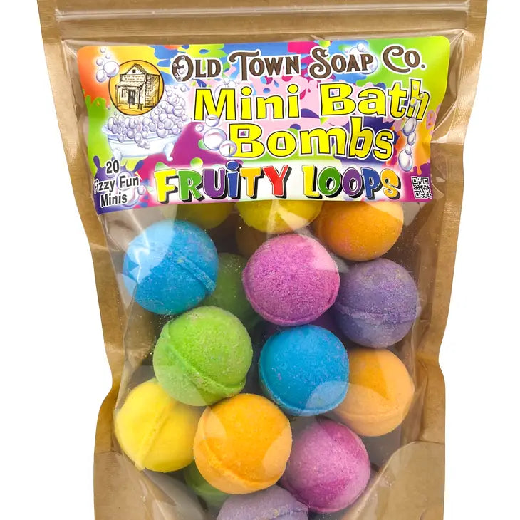 Mini Bath Bombs - 8 scents that kids of all ages