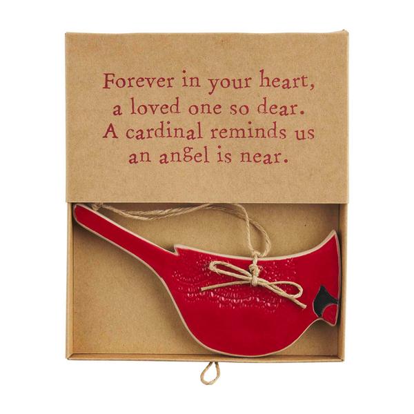Mudpie Red Cardinal Ornament