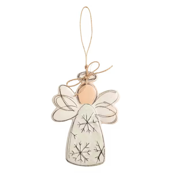 Mudpie: Ceramic Angel Ornament