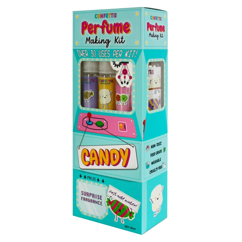 Confetti Blue Scented Kids Perfume Making Kit
