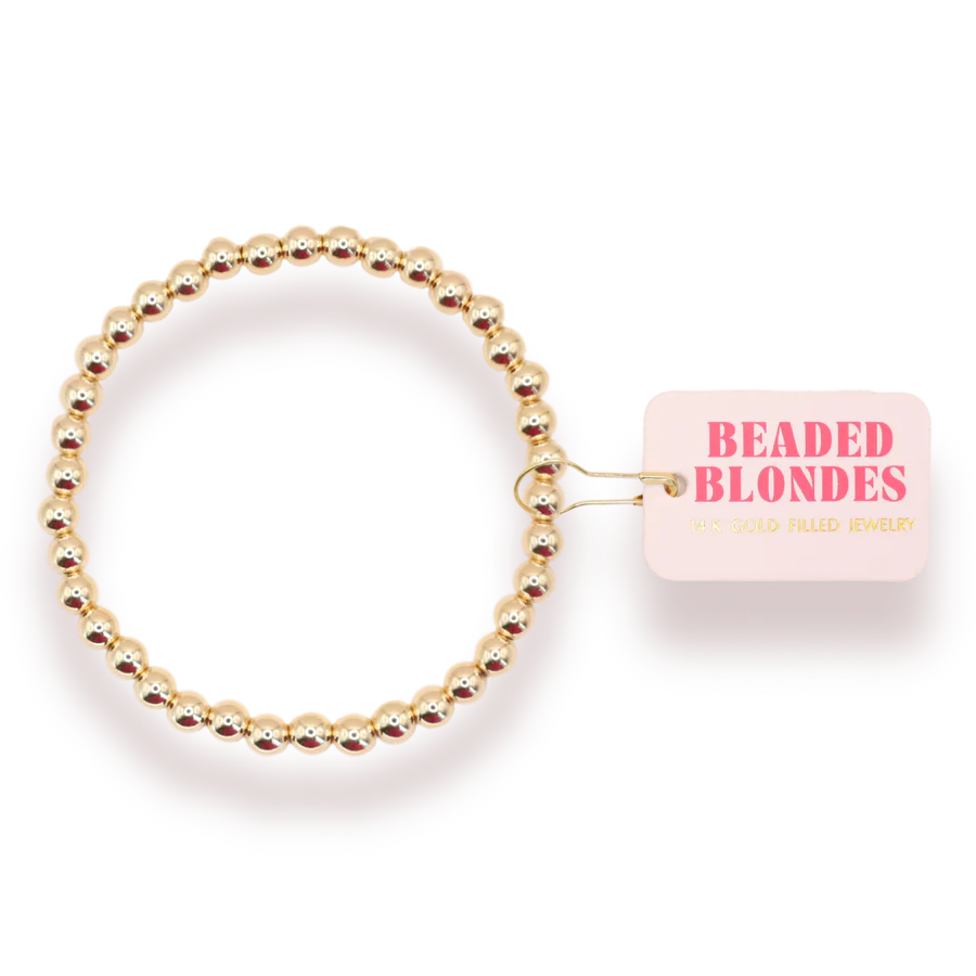 Beaded Blondes 5mm Beaded Bracelet
