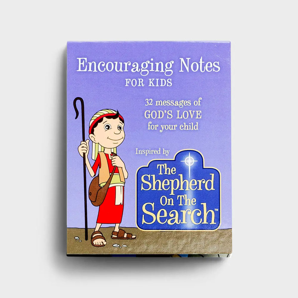 The Shepherd On The Search - Encouraging Notes for Kids - 32 Note Set