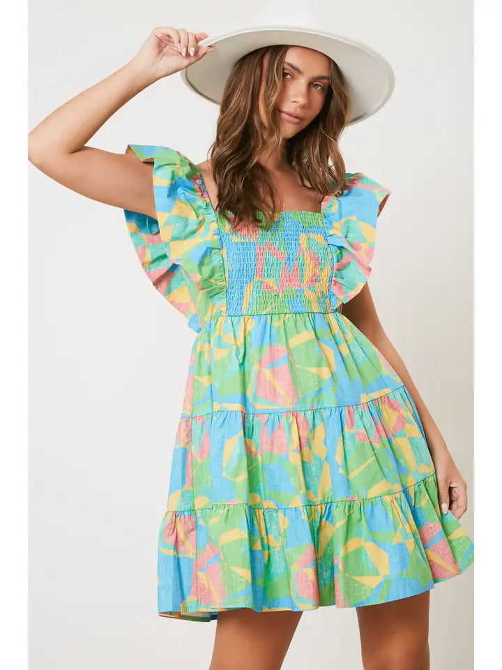 Maria Ruffle Dress