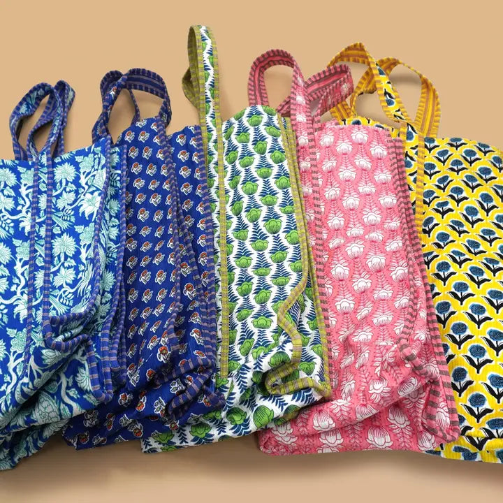 Josslyn Quilted Tote Bag