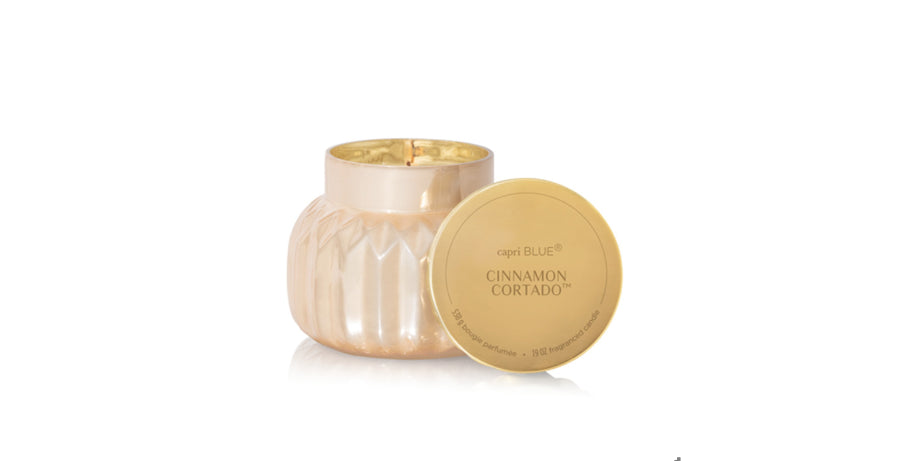 Capri Blue: Cinnamon Cortado Royal Gem Candle