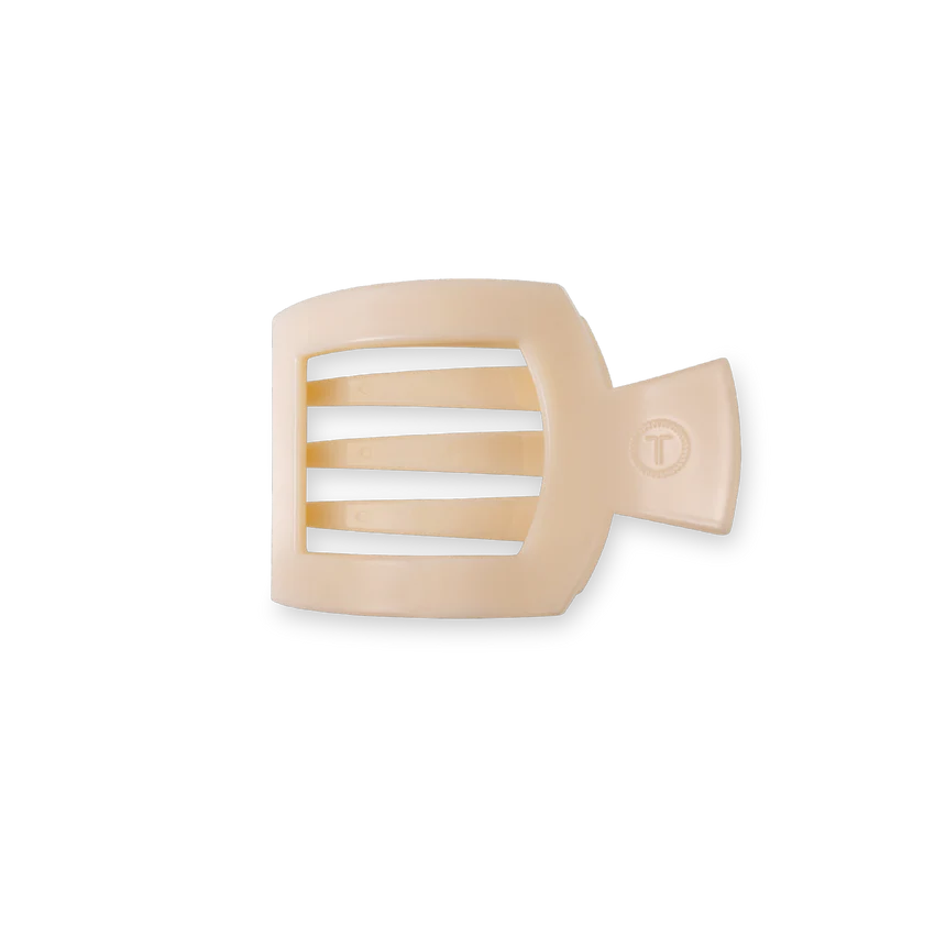 Small Flat Square Teletie Hair Clip