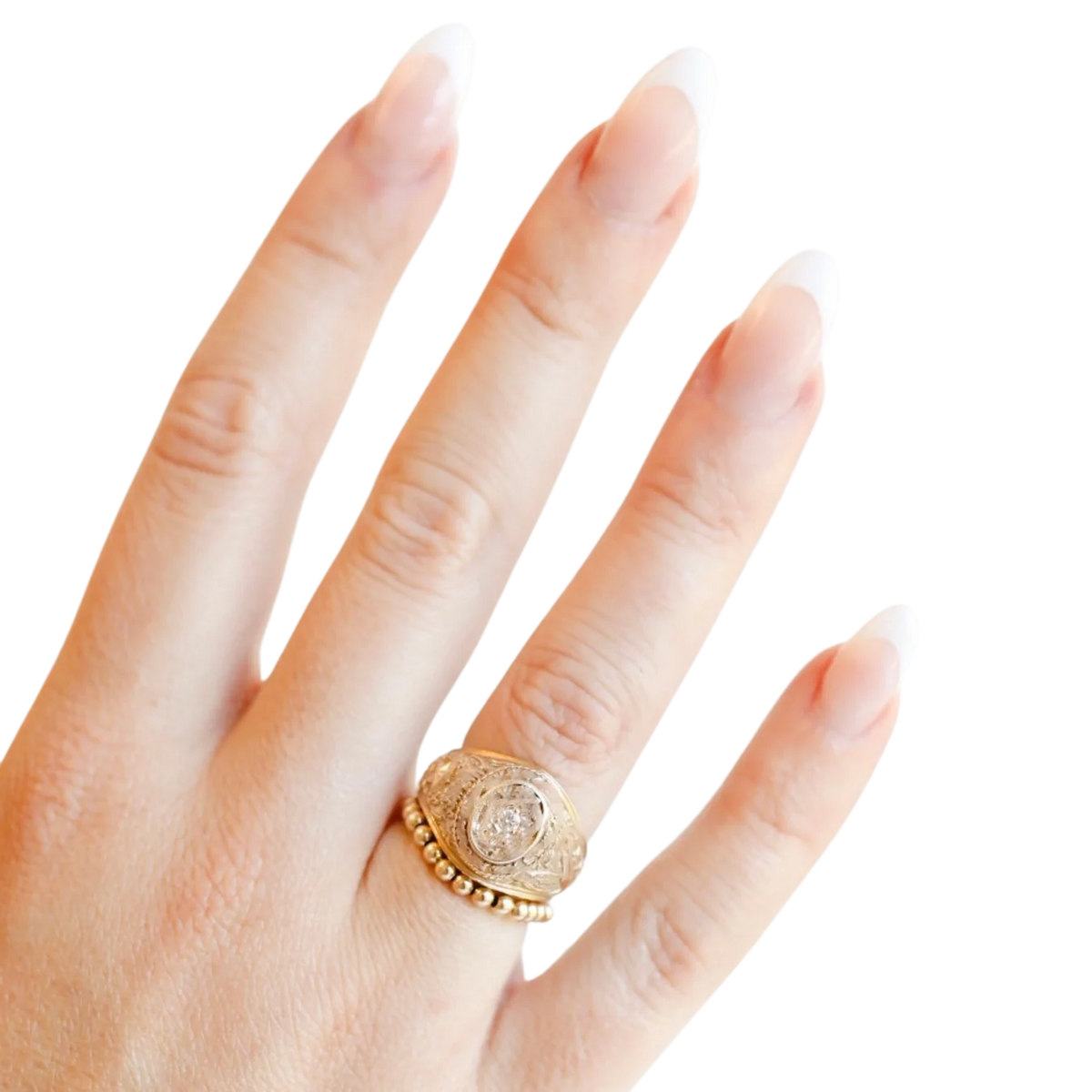 Beaded Blondes: Ella Ring