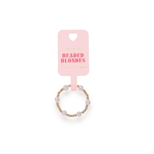 Beaded Blondes: June Pearl Ring