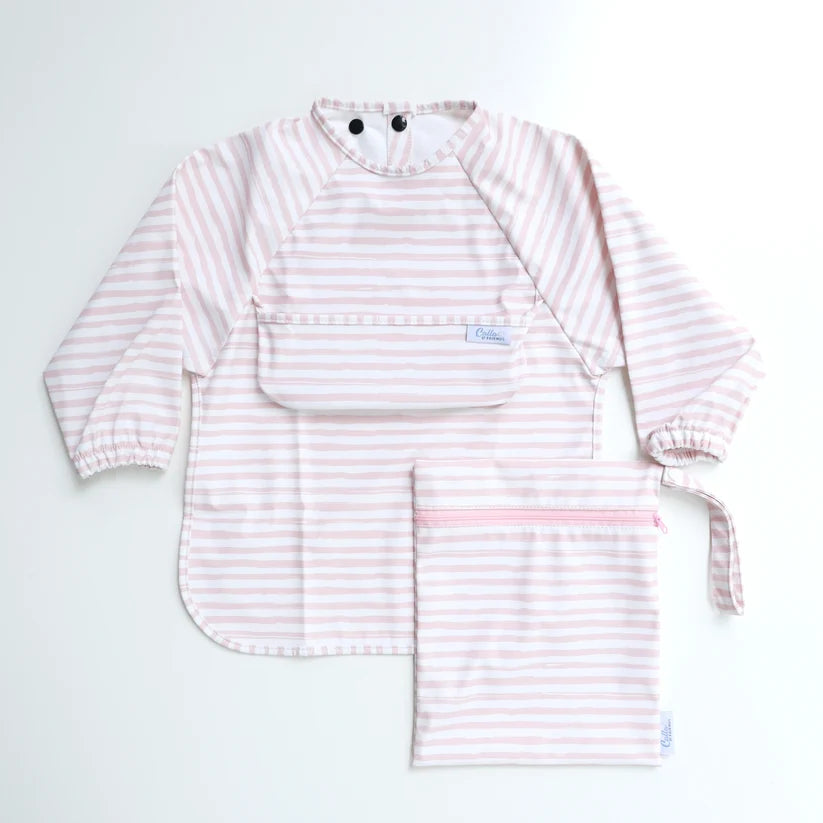 Calla And Friends: The Grayson Long Sleeve Bib  6-36M