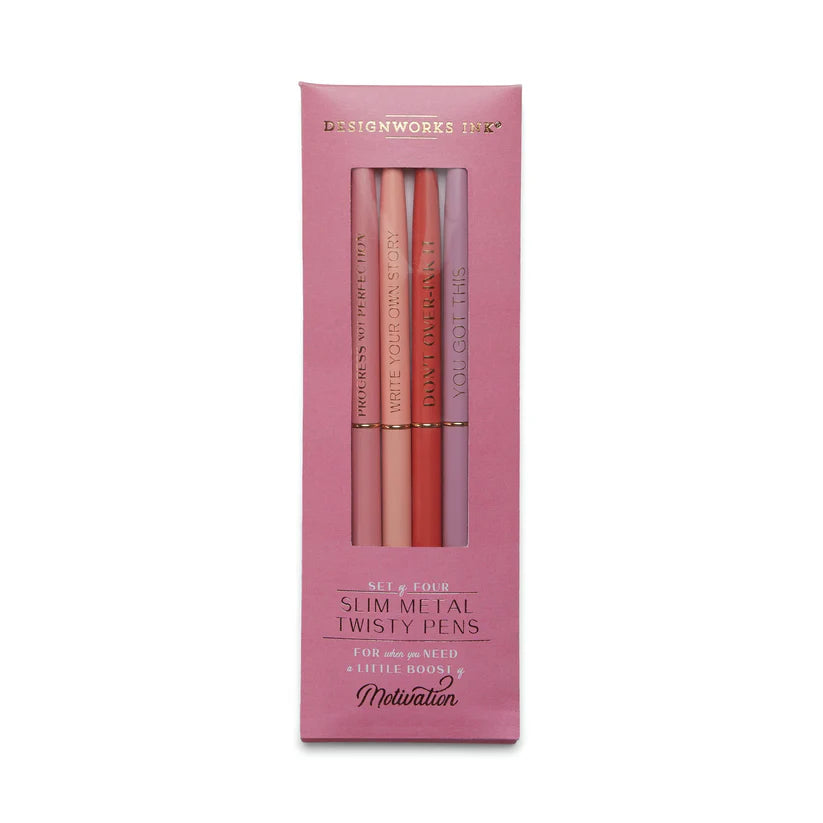 Slim Metal Twisty Pens