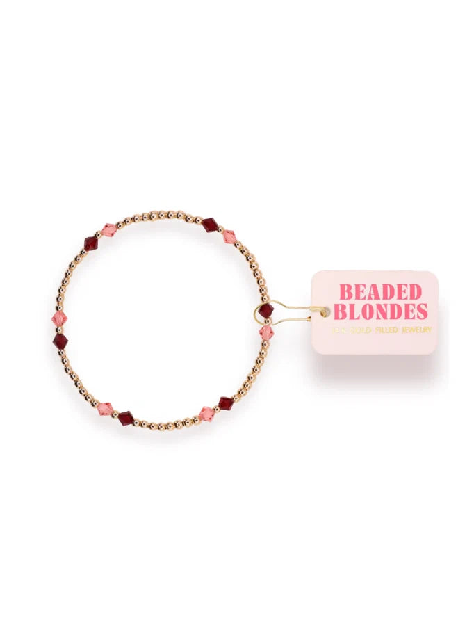 Beaded Blondes: Charlotte Bracelet