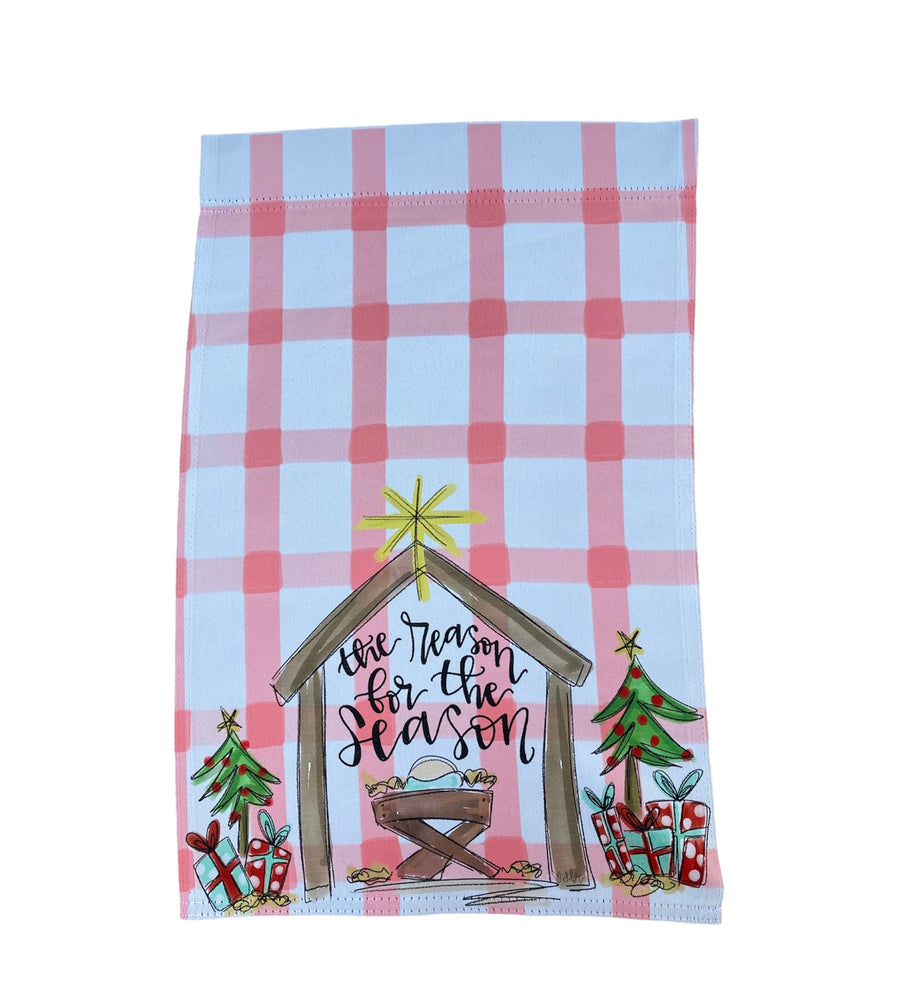 "Reason For The Season" Garden Flag