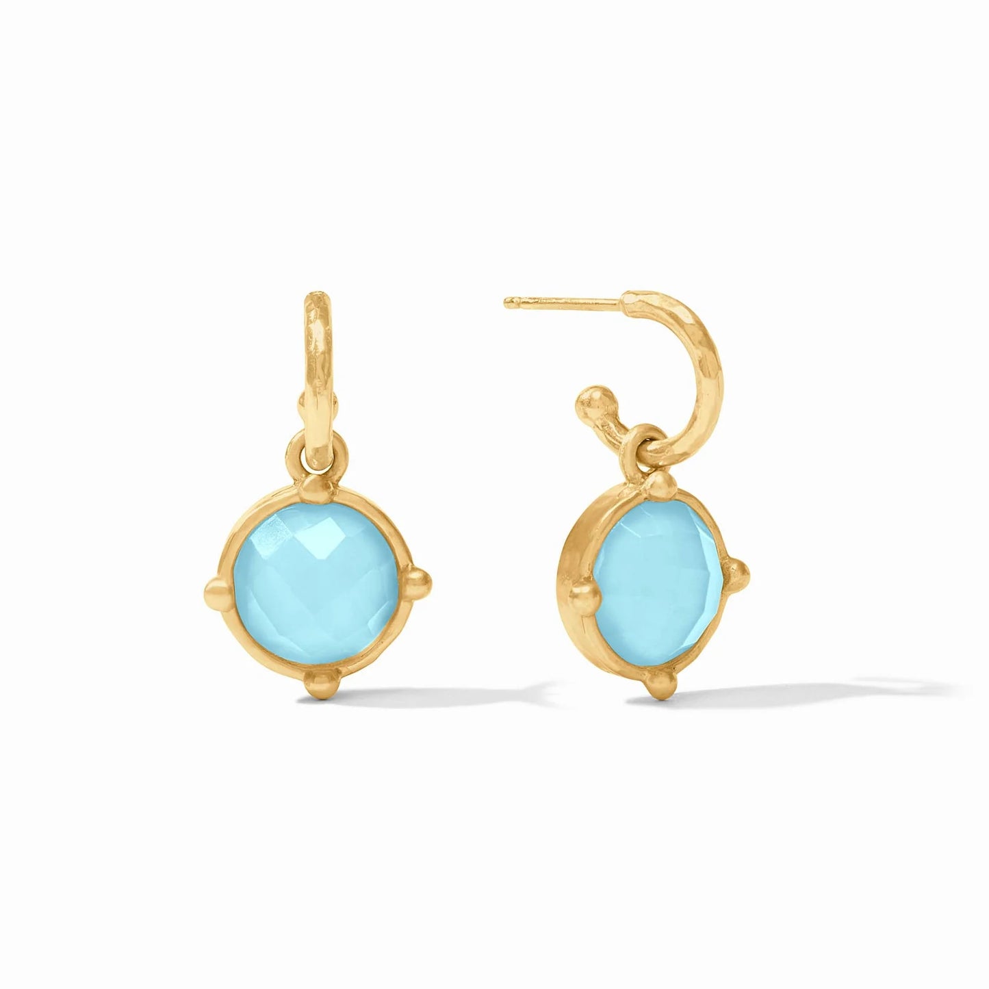 JULIE VOS Honeybee Hoop & Charm Earring