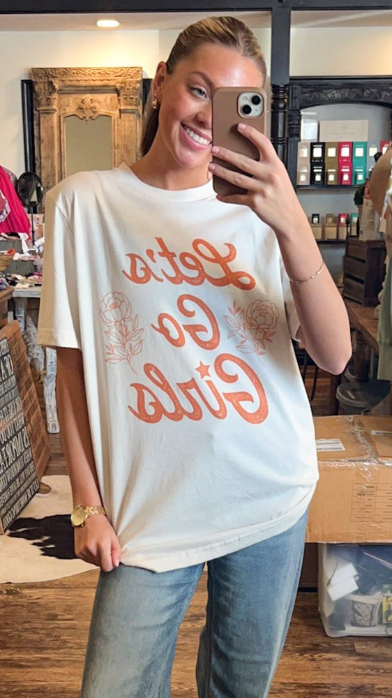 "Let's Go Girls" Oversized T-Shirt