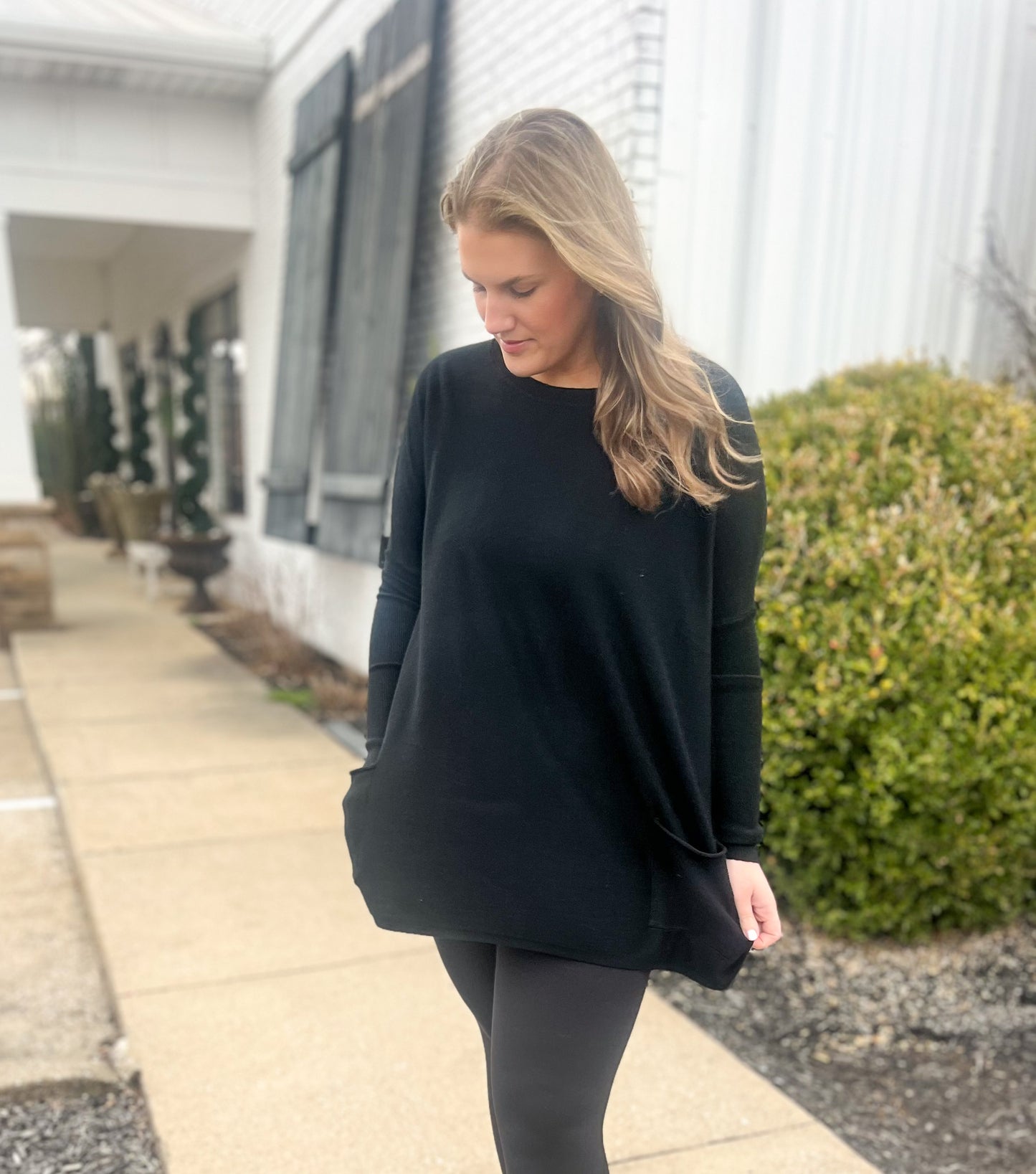 Oh So Soft! Oversized 2 Pocket Sweater