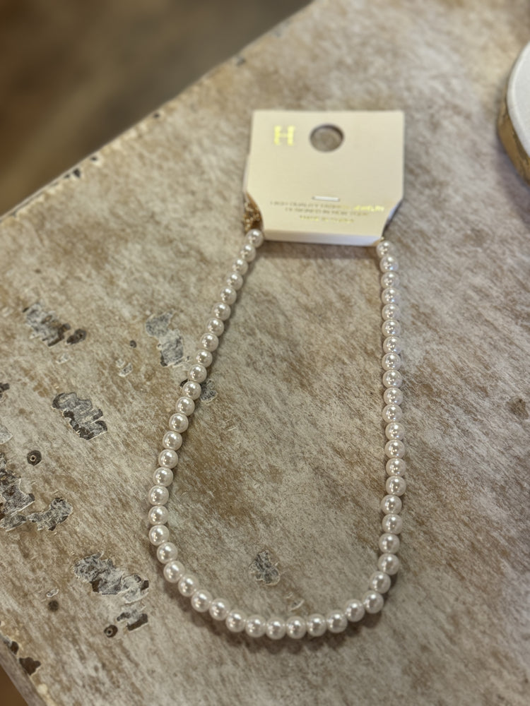 6mm Pearl Bead Choker