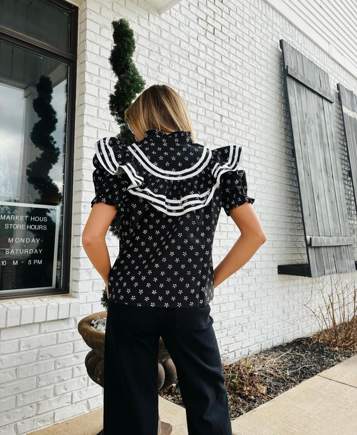 A Lovely Ruffle Top