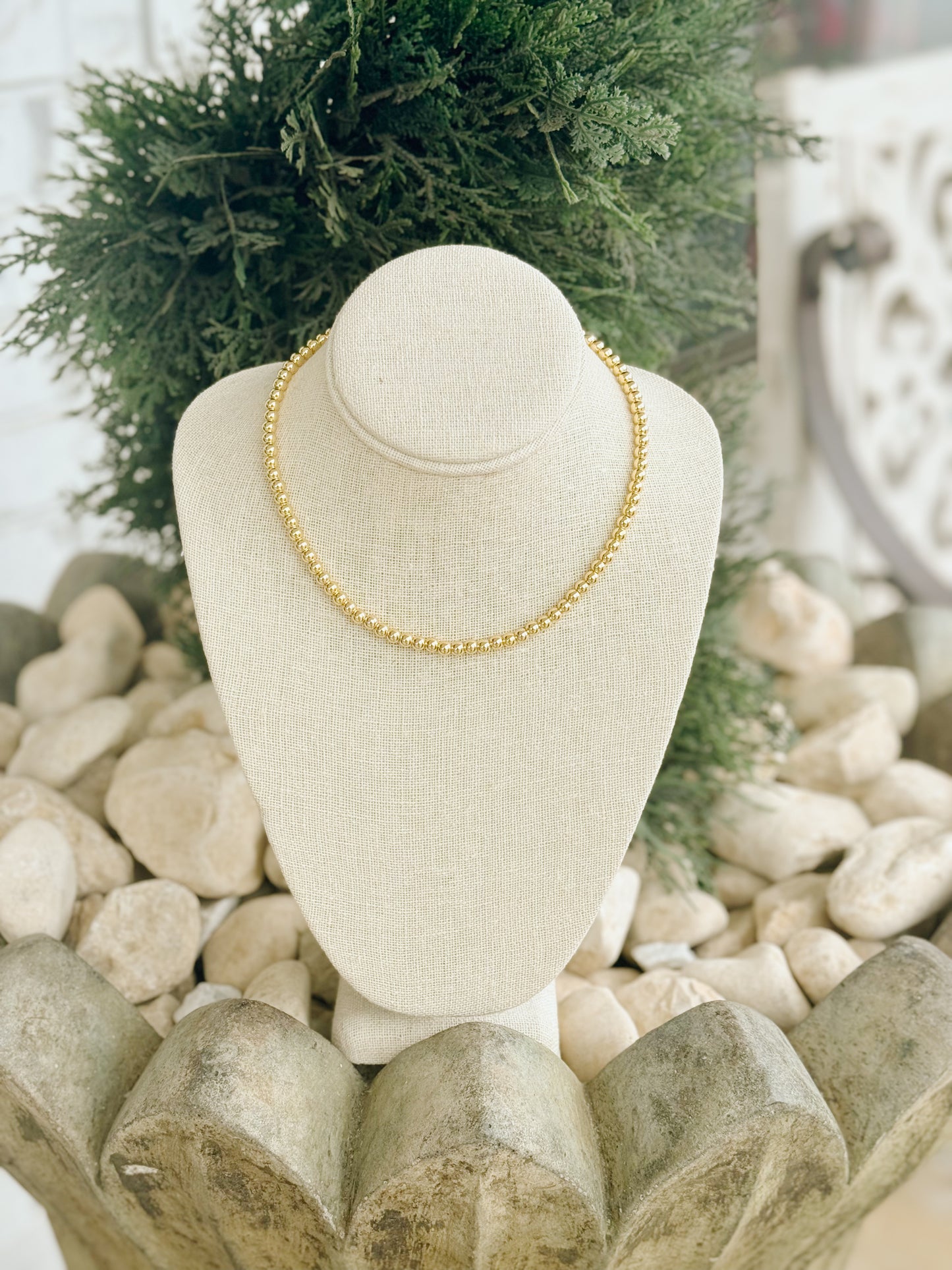 Alex Carol Gold Ball Necklace