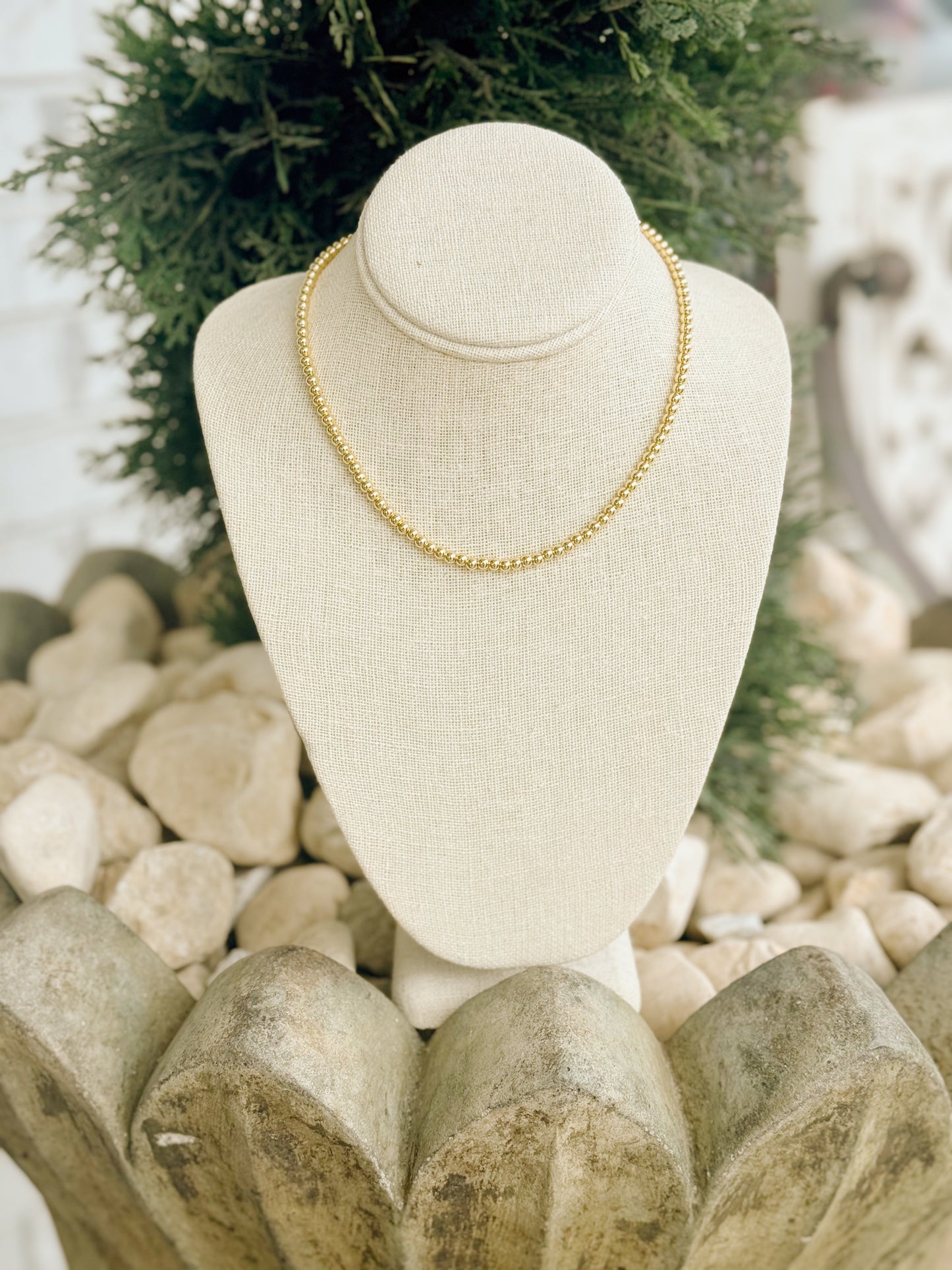 Alex Carol Gold Ball Necklace