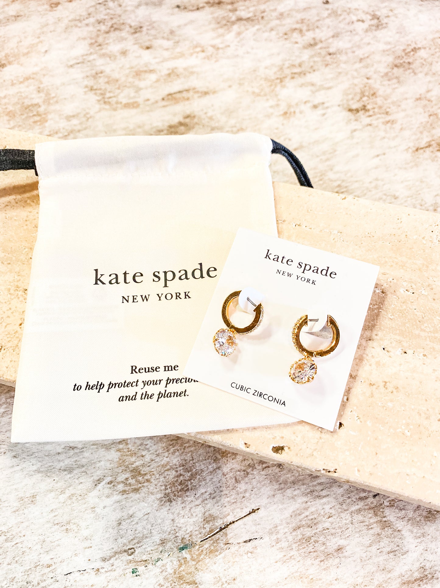 That Sparkle Pavé Mini Hoops