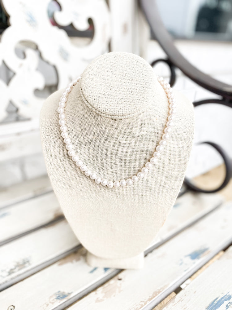 8mm Pearl Necklace