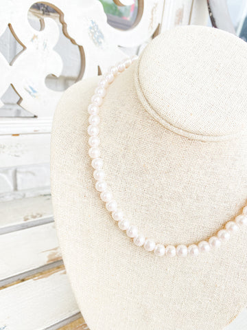 8mm Pearl Necklace