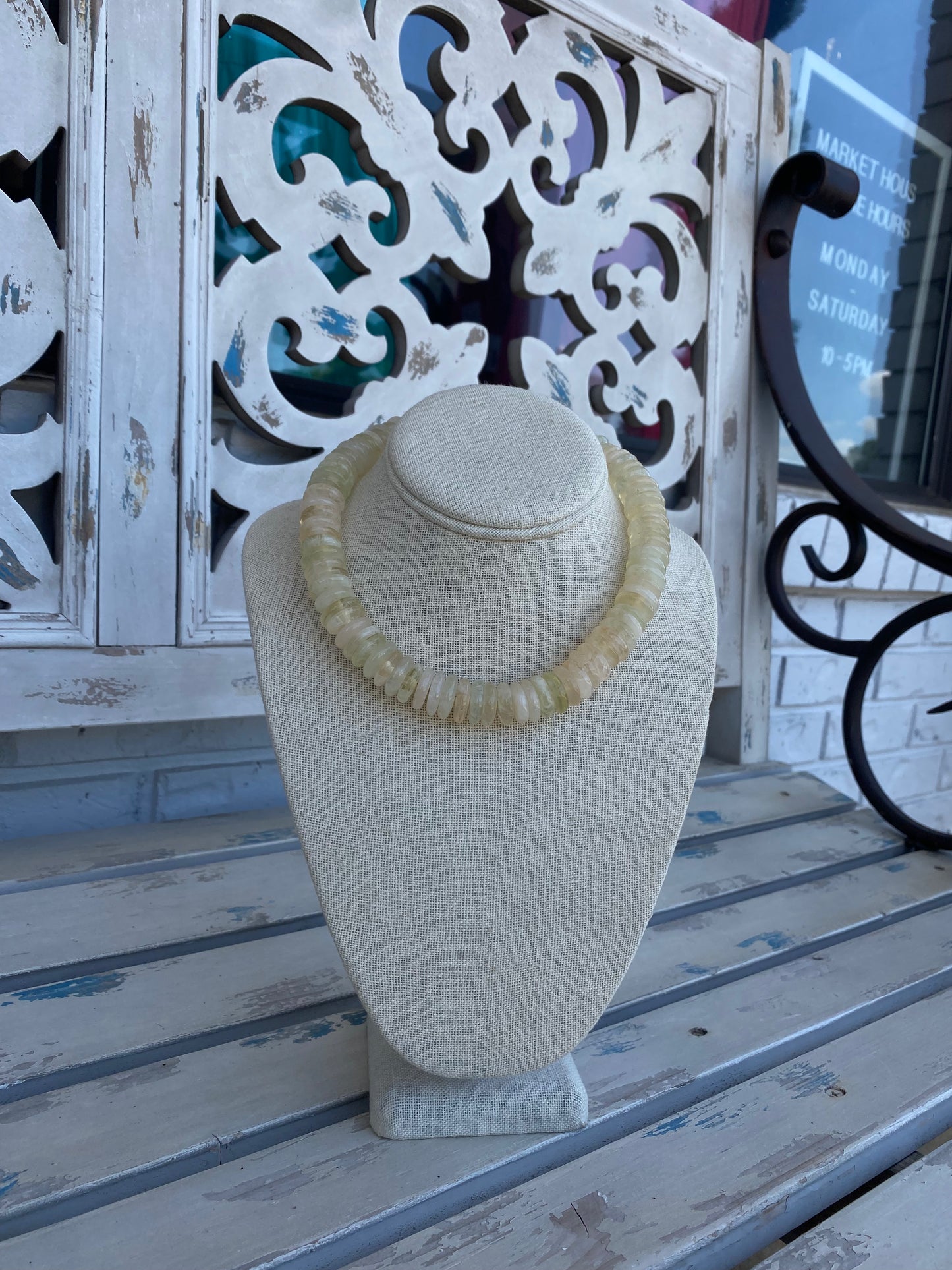 The Jade Beaded Necklace