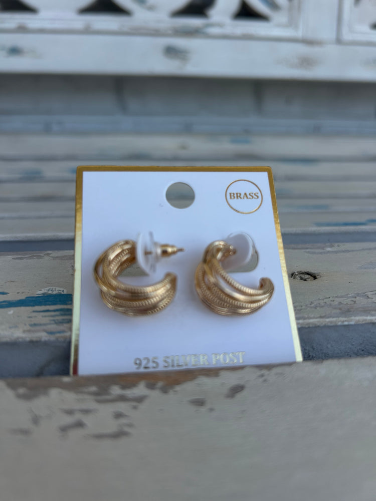 The Stay Golden Hoop