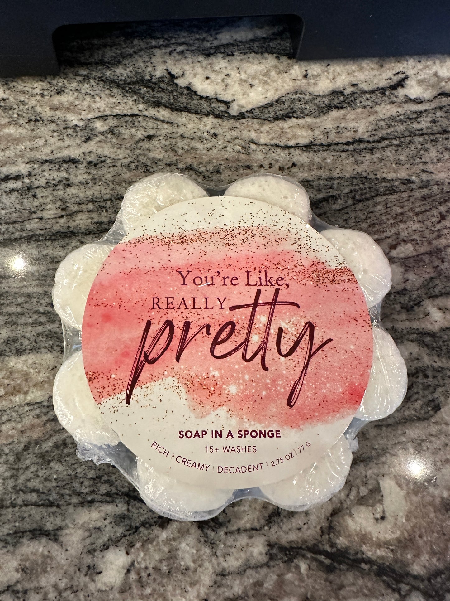 Caren: Soap in a Sponge