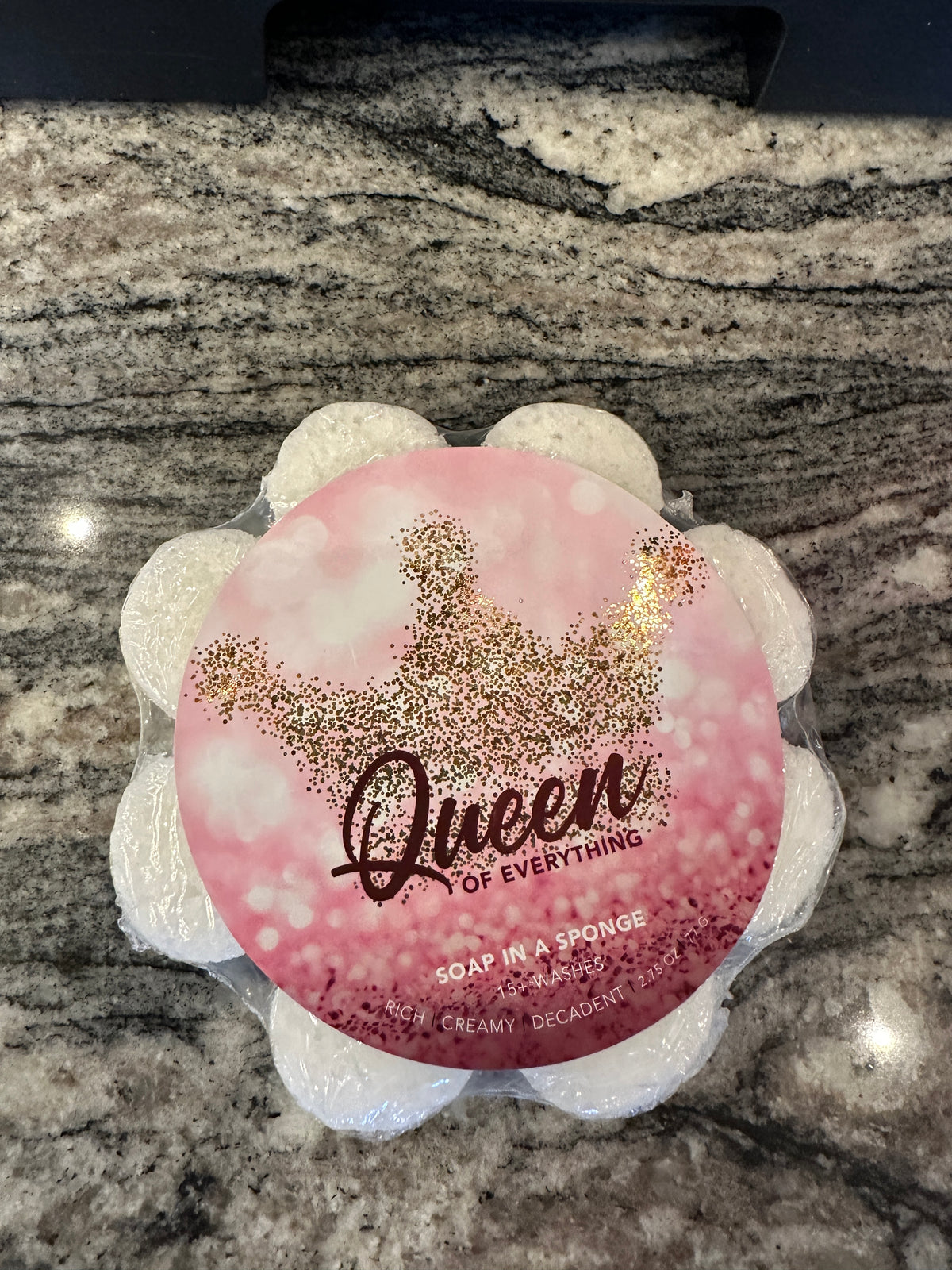 Caren: Soap in a Sponge